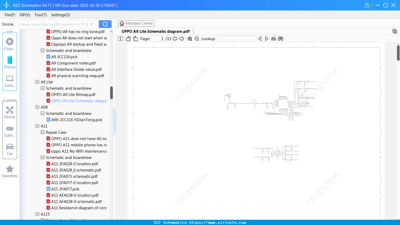 OPPO A9 Lite Schematic Diagram